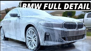 Cleaning a Dirty BMW 330i - Full Car Detail Interior \u0026 Exterior