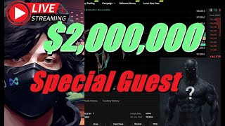 LIVE - $2,000,000 Million Dollar Market Cipher Trade  Featuring SPECIAL GUEST