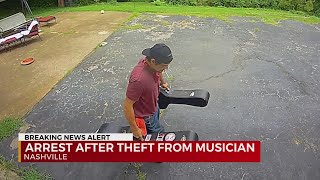 Suspect arrested after Nashville musician’s instruments, guns stolen during burglary