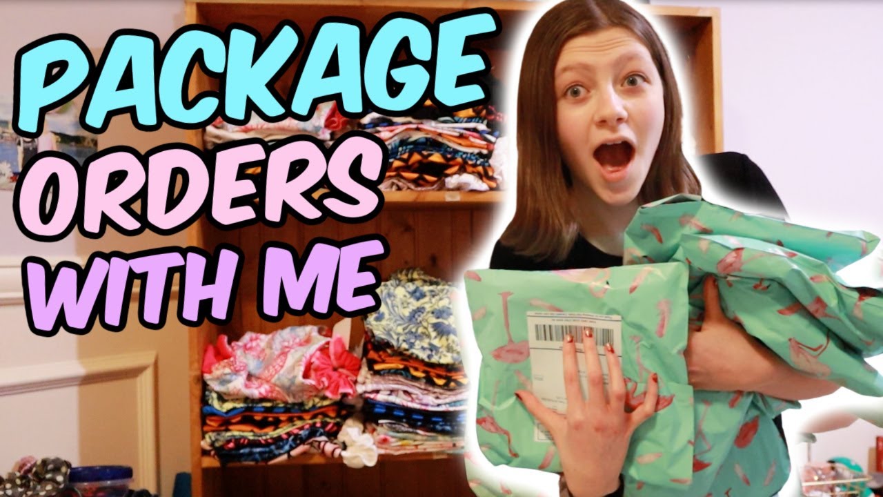 Package My Orders With Me Youtube