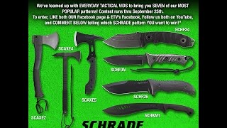 Give-Away Contest!  Everyday Tactical Vids and Schrade