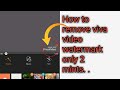 How to remove viva video watermark ||viva video ka watermark remove kare