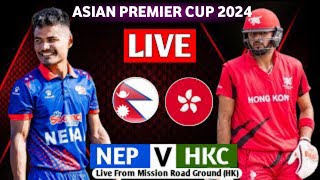 NEPAL vs HONG KONG | NEP vs HK | 11th T20I MATCH OF ACC MEN's PREMIER CUP 2024 | LIVE SCORES &