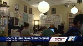 Lakota school district practices for possible shutdown as a result of the coronavirus