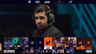 [S-VOD Review] Fnatic vs G2 Game 2 ft. Mikyx (long freeze talk)