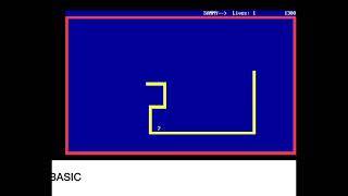 QBasic Nibbles (Adlib version?)