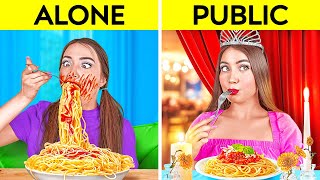 HOW TO BECOME A PRINCESS || Bad VS Good Manners! I Tried Etiquette School by 123 GO! FOOD