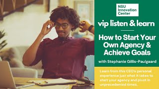 VIP Listen & Learn: How to Start Your Marketing Agency & Achieve Goals