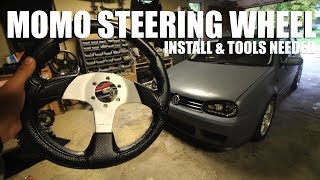 How to Install a Momo Steering Wheel \u0026 Hub