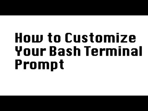 How To Customize Your Bash Terminal Prompt How To Customize Your Bash Terminal Prompt