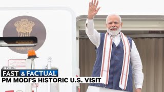 Fast \u0026 Factual LIVE: Indian Prime Minister Narendra Modi Departs for Washington, D.C.