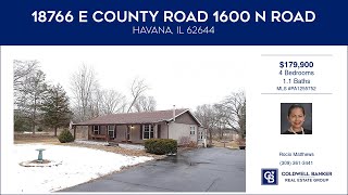 18766 E County Road 1600 N Road, Havana, Illinois Homes for Sale | www.coldwellhomes.com