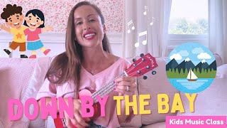 Down By The Bay With Miss Jolie | Nursery Rhymes \u0026 Kids Songs