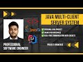 Java Multi-Client Server System | Real-Time Communication with JavaFX & Sockets