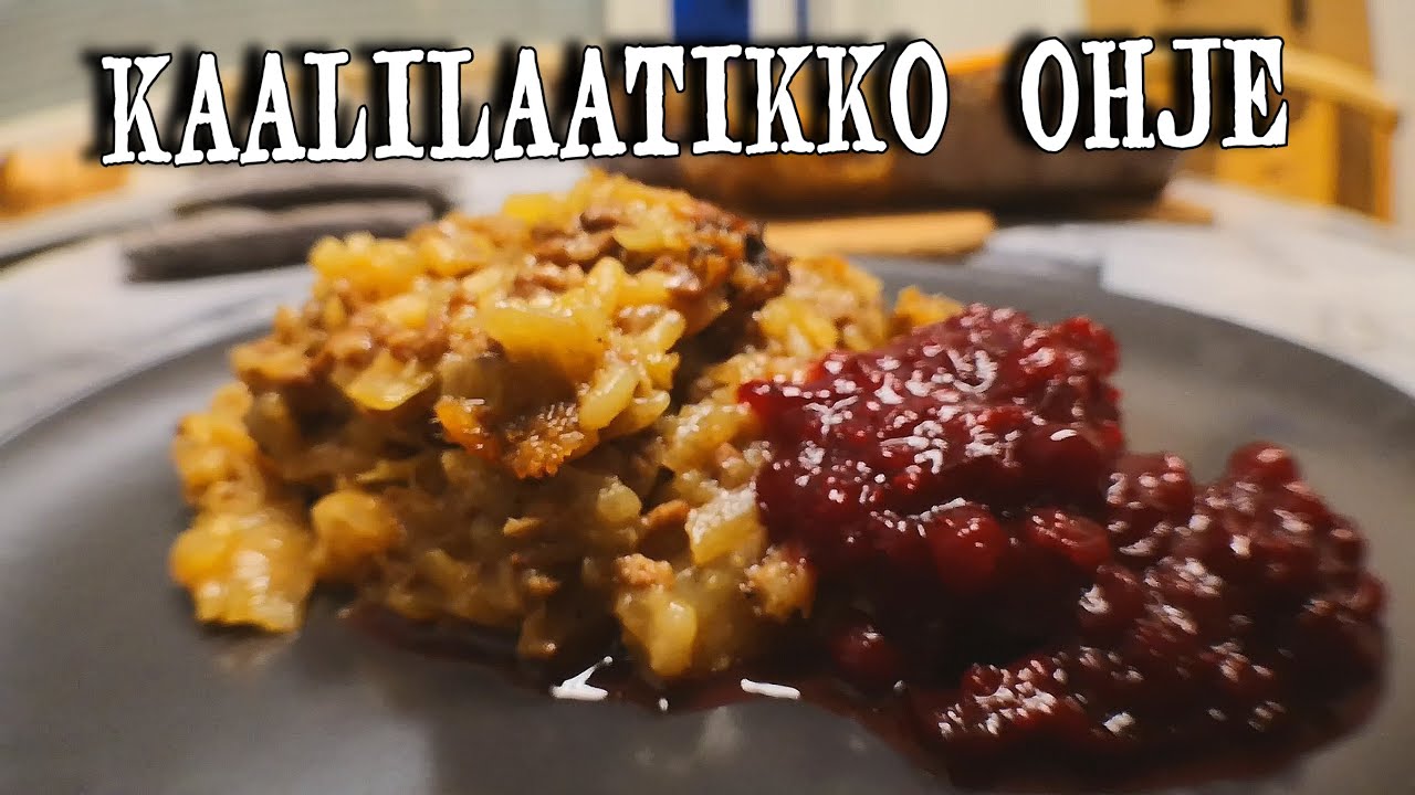 Kaalilaatikko Ohje - YouTube