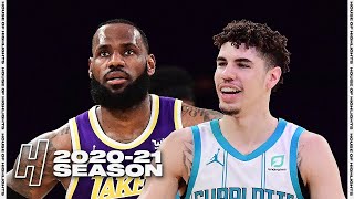 Charlotte Hornets vs Los Angeles Lakers - Full Game Highlights | March 18, 2021 | 2020-21 NBA Season
