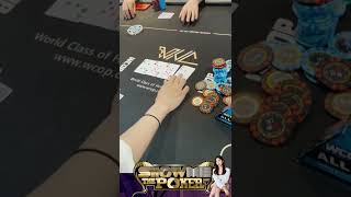 쇼부다!!🔥🔥버블타임 올인!! WCOP Show me the Poker IN 원주 [#1]🔥🔥🔥[Shorts]