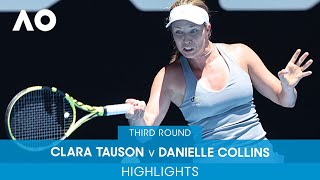 Clara Tauson v Danielle Collins Highlights (3R) | Australian Open 2022