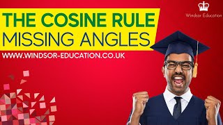 How To Use The Cosine Rule | Missing Angles | Higher Tier | GCSE Maths