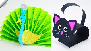 11 Craft ideas with paper  11 DIY paper crafts Paper toys