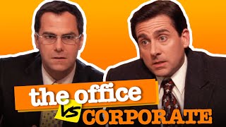 The Office VS Corporate | The Office US | Comedy Bites