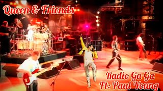 Queen & Friends | Radio Ga Ga Ft: Paul Young | Live at Wembley Stadium 1992