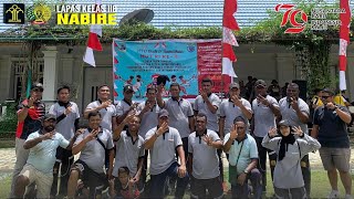 MERIAHKAN HUT RI KE - 79, LAPAS NABIRE MENGIKUTI LOMBA TARIK TAMBANG ANTAR INSTANSI KABUPATEN NABIRE