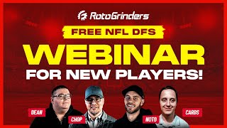 ROTOGRINDERS 2021 NFL WEBINAR: INTRODUCTION TO DFS 101