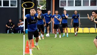 Sesi Latihan Skuad Harimau Malaya Sebelum Berdepan Maldives Esok