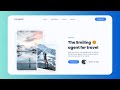 Build A Complete Responsive Travel Website Using HTML CSS & JS | Travel Website