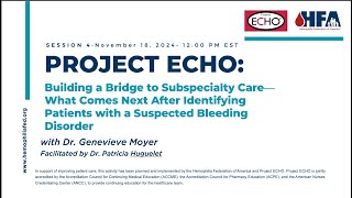 Project ECHO: Part 4: Building a Bridge to Subspecialty Care