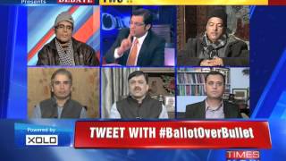 The Newshour Debate: Jammu and Kashmir Chooses Democracy - Part 1 (25th Nov 2014)