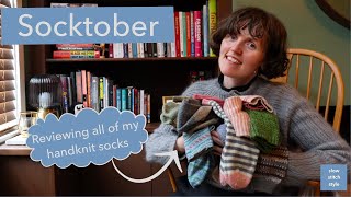 Sock it to me - hand knit sock review and sock knitting plans for Socktober