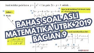 BAHAS SOAL ASLI MATEMATIKA | UTBK 2019 BAGIAN 9 (SAINTEK)