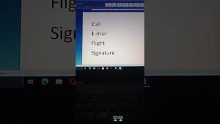 symbols  call2706 Alt+X  enter Email 2709 Alt+X enter Flight 2708 Alt+X signature alt hold and 9997👍