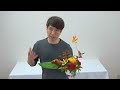 フラワ―アレンジの上達法～ハロウィンアレンジメントの作り方part2~how to make a flowerarrangement with halloween.