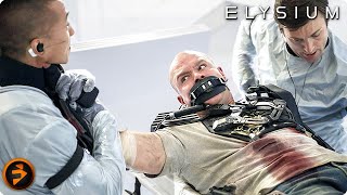 ELYSIUM | Crash Landing Scene | Matt Damon Sci-fi Movie