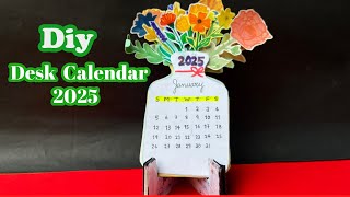 DIY Desk Calendar 2025 | Easy and Creative Craft Idea