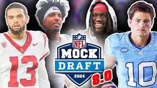 2024 NFL First Round Mock Draft For All 32 Picks! 8.0! (Post Scouting Combine Edition) || TPS