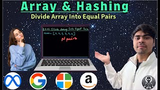 LeetCode 2206 | Divide Array Into Equal Pairs | Python Counting Pairs | AlgoYogi