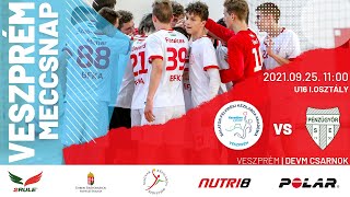 U16 I. osztály | BFKA Veszprém – Pénzügyőr SE