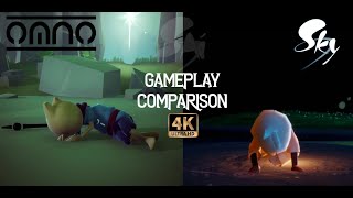 Omno \u0026 Sky CotL Gameplay Comparison | 4k ULTRAHD