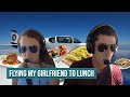 Girlfriend FLYING Lunch Date through San Diego Class Bravo