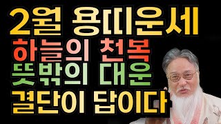 2025년 2월 용띠운세: 하늘의 천복이 뜻밖의 대운을 부릅니다! 결단 하나로 인생이 달라집니다