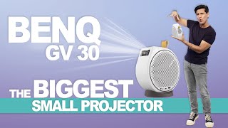 This Portable Projector changes the game. BenQ GV30 reviewed.