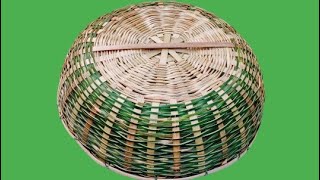 How to Make Easy and Simple Vegetable Basket from-Bamboo at-home