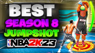 *NEW* BEST JUMPSHOT FOR ALL BUILDS NBA 2K23! FASTEST 100% GREENS JUMPSHOT! BEST JUMPSHOT NBA 2K23!