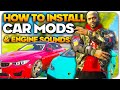 How To Install Custom Cars & Engine Sounds in GTA 5 EASY Guide | Grand Theft Auto Vehicle Modding