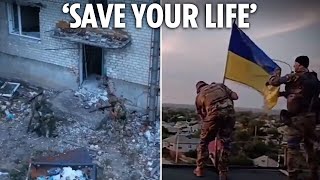 'Surrender or die!' Ukraine drones blast message to Russian troops before they give themselves up