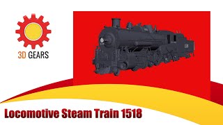 Locomotive Steam Train 1518